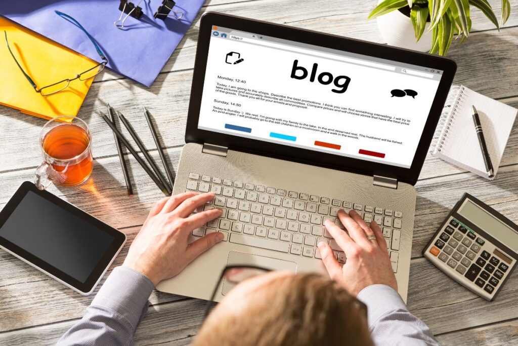 como escrever para um blog