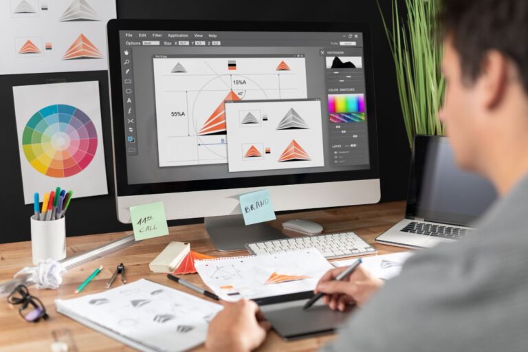 psicologia das cores landing page