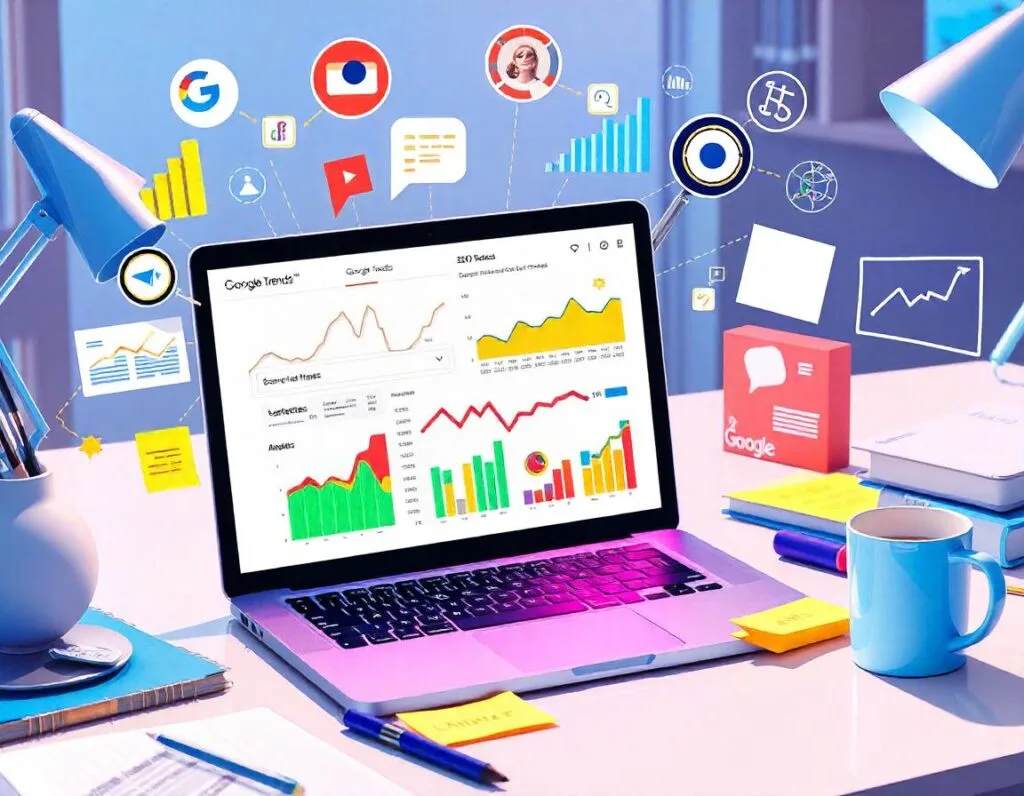 como usar o google trends
