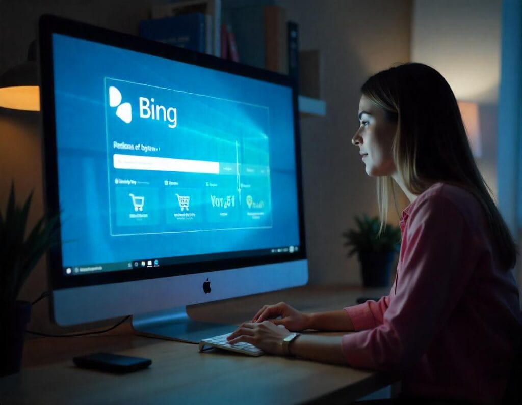 Imagem ilustrativa sobre como usar o Bing. Foto: Freepik IA.