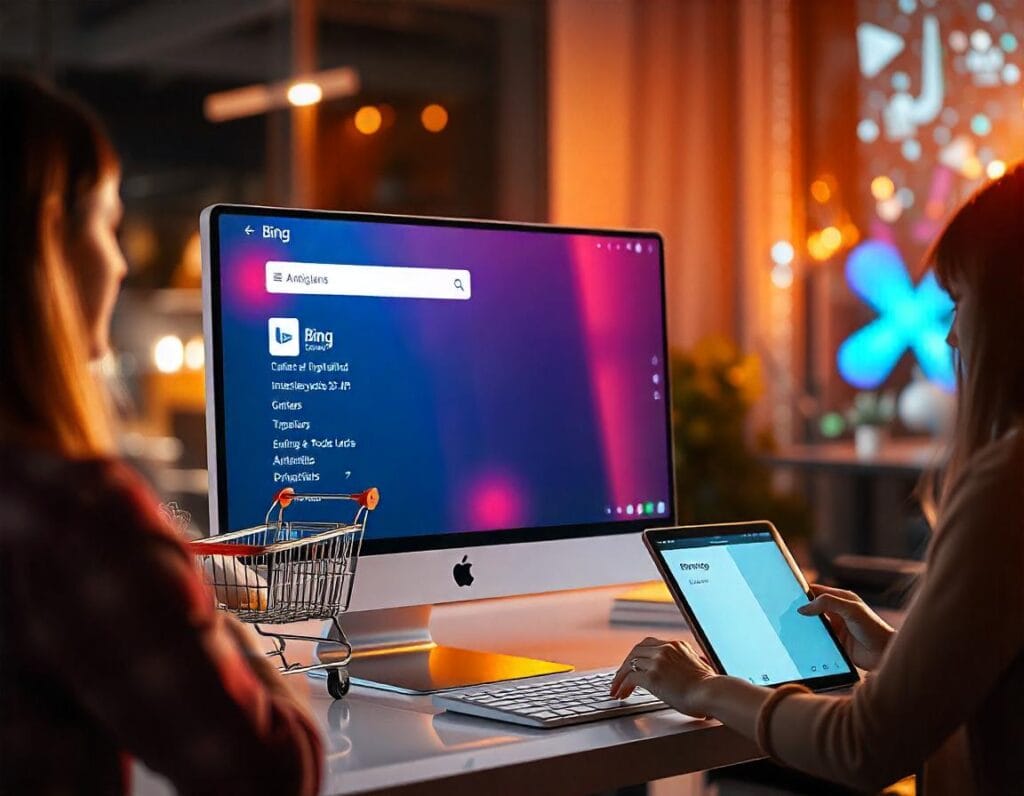 Imagem de como vender usando o Bing. Foto: Freepik IA.