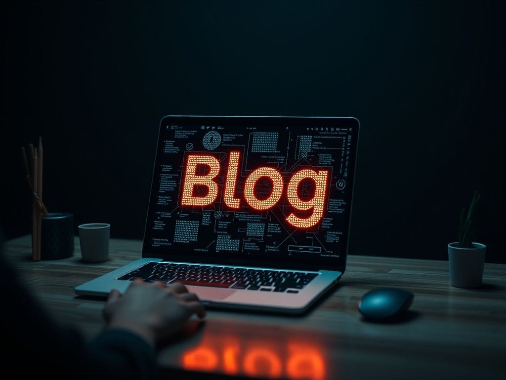 Criação de blog Criação de blog