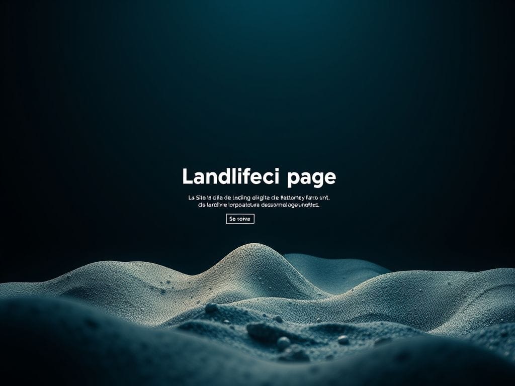 Criação de landing page