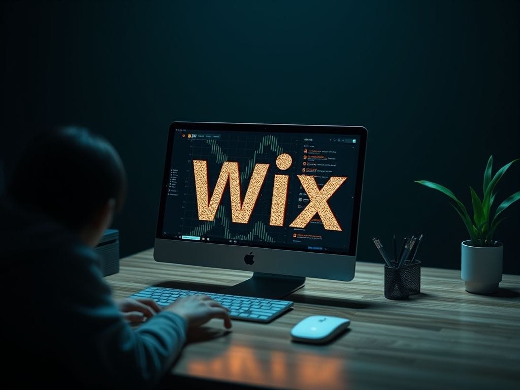 Criação de site com Wix