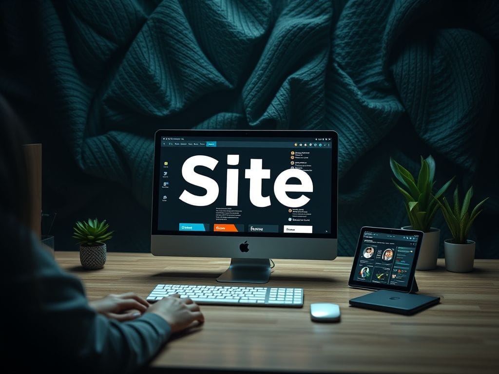 Site com formulário de contato Site com formulário de contato