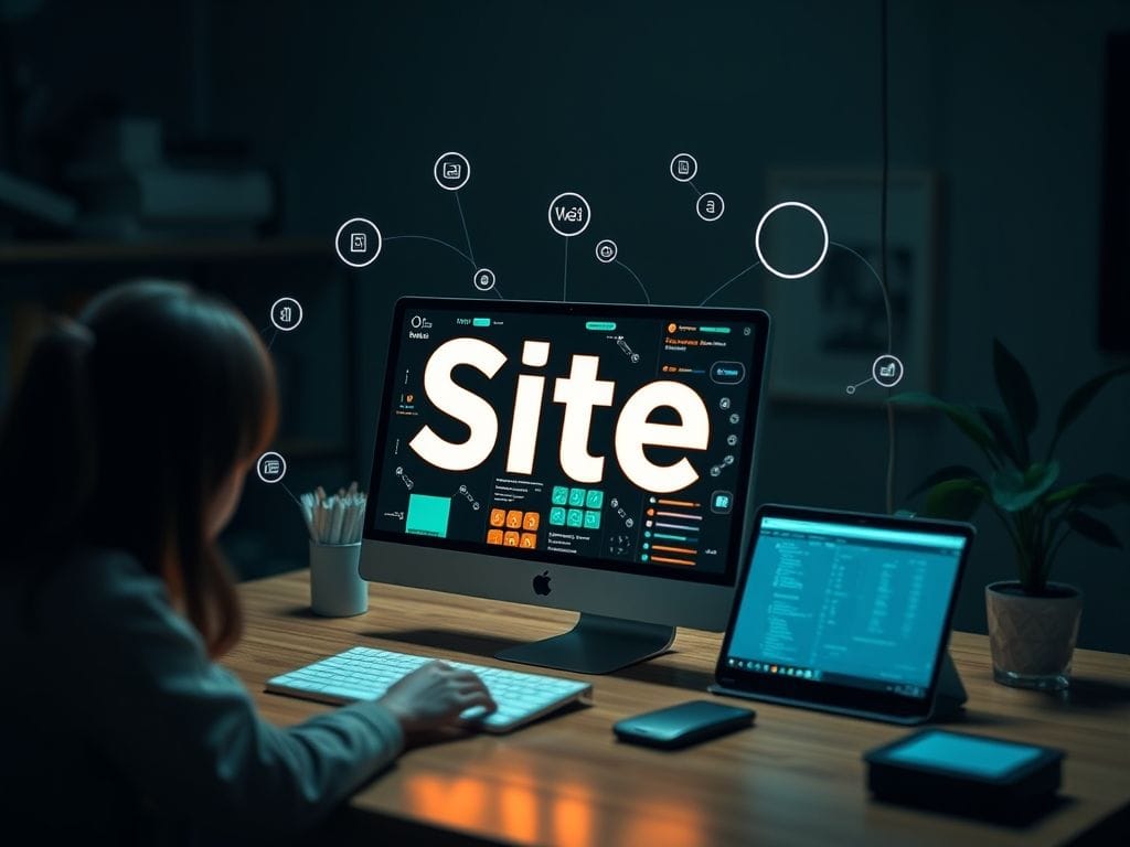 Site com Redes Sociais Site com Redes Sociais