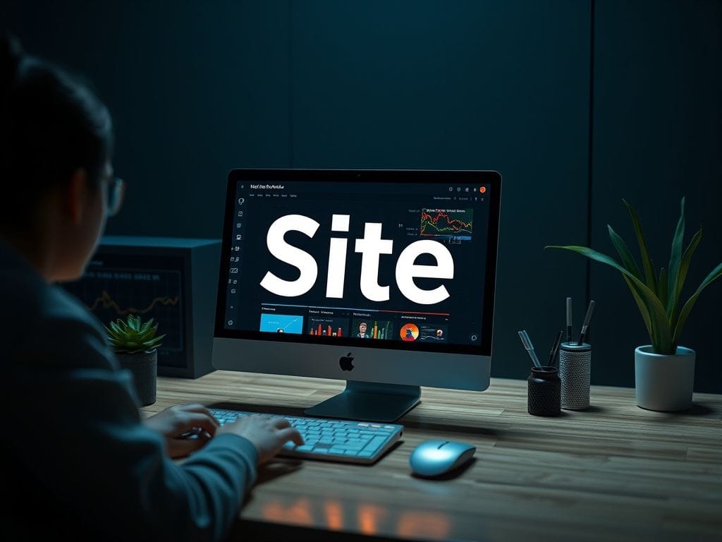 Site com vídeo Site com vídeo