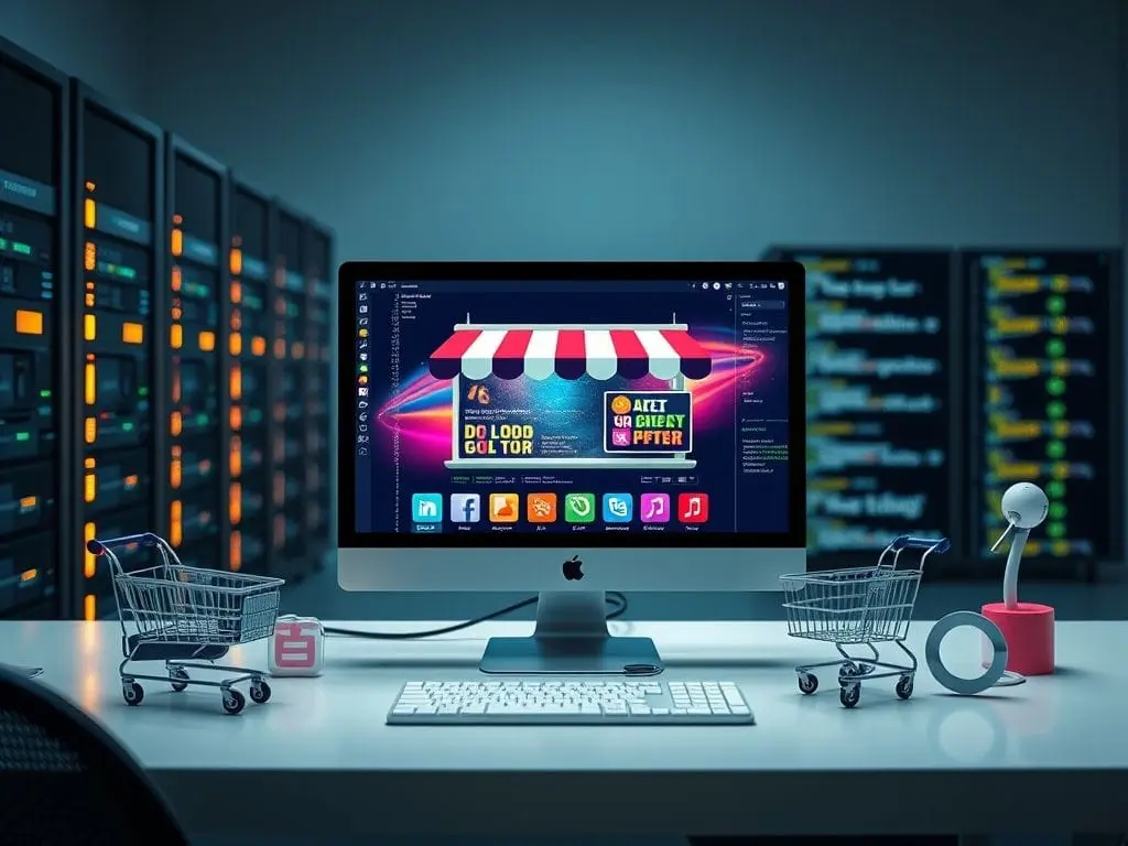 Site para comércio eletrônico Site para comércio eletrônico