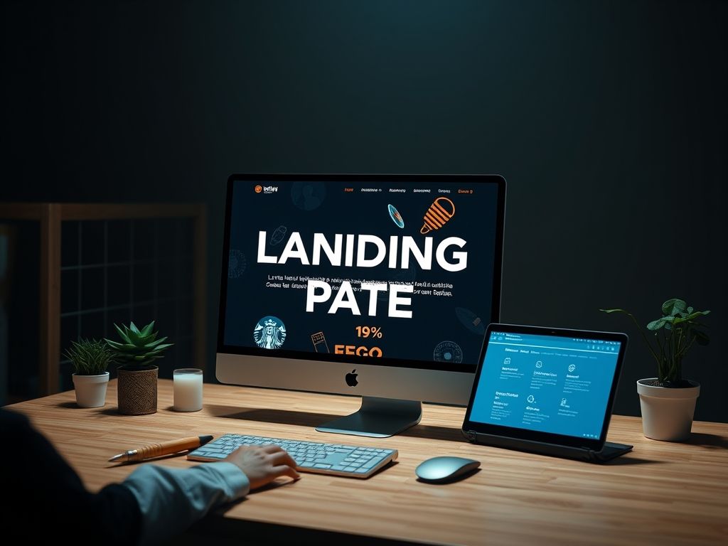 Criação de Landing Pages Criação de Landing Pages