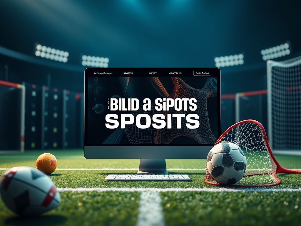 Criar site de esportes Criar site de esportes