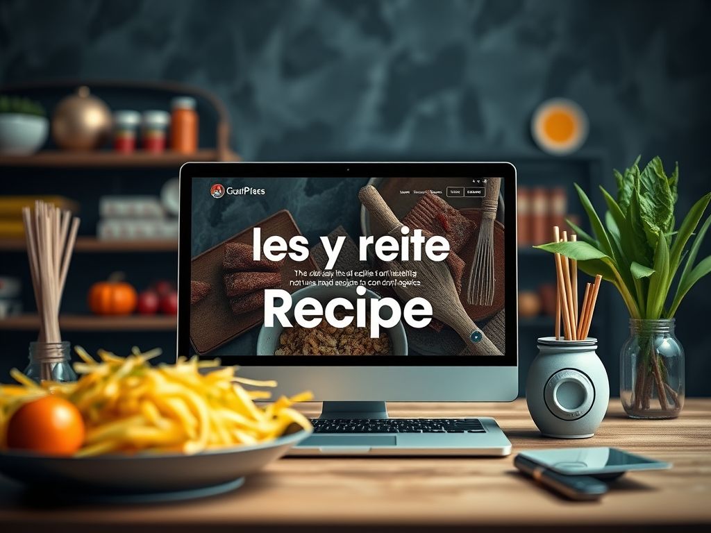 Criar site de receitas fáceis Criar site de receitas fáceis