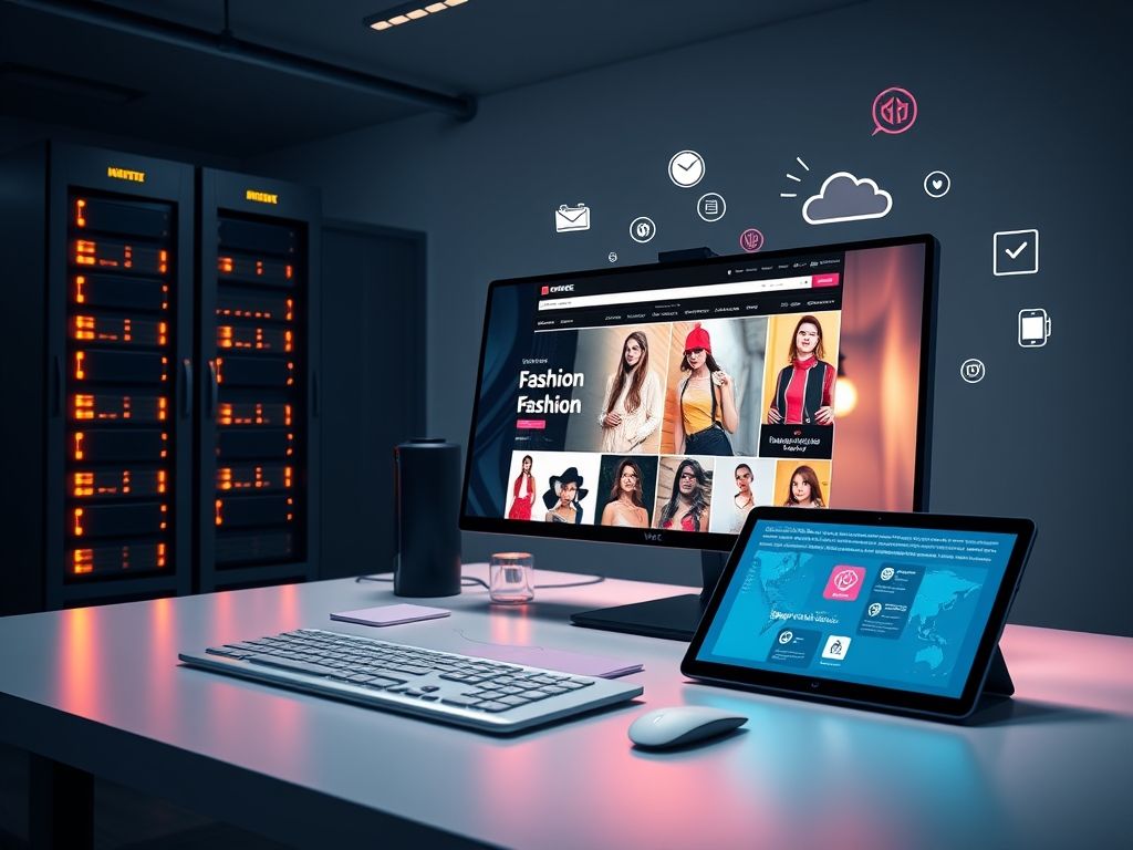 Criação de Site de Moda Criação de Site de Moda