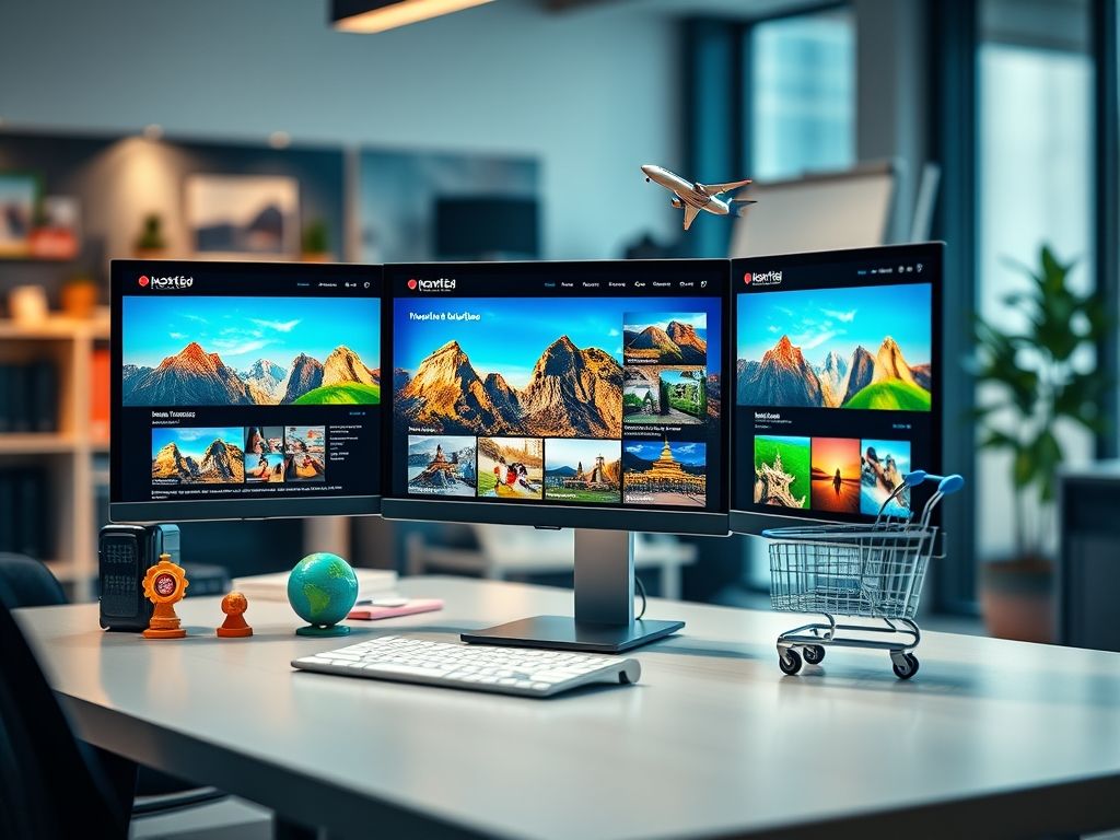 Site para Blog de Viagens Site para Blog de Viagens