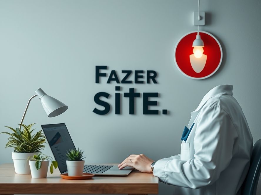 Fazer Site de Saúde