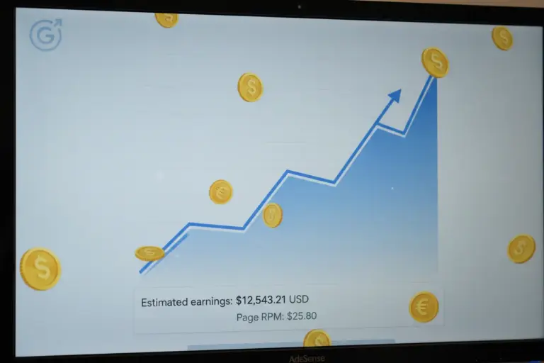 adsense rpm crescimento