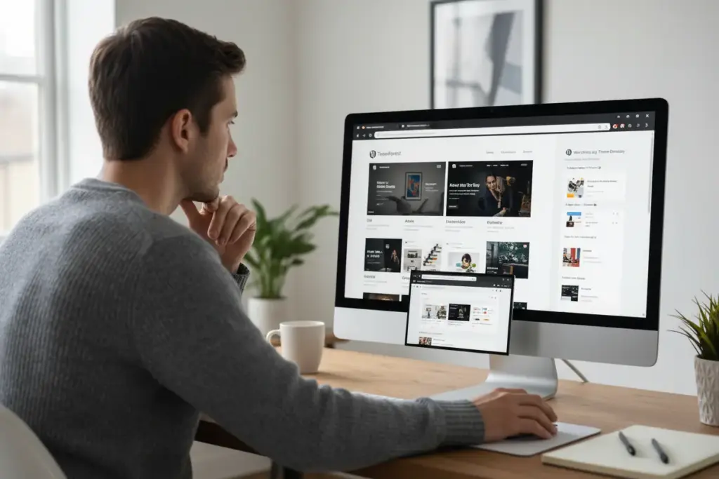 Como Instalar um Tema no WordPress Manualmente? Passo a Passo Completo e Sem Segredos! 1 Diretórios e marketplaces para encontrar temas WordPress confiáveis