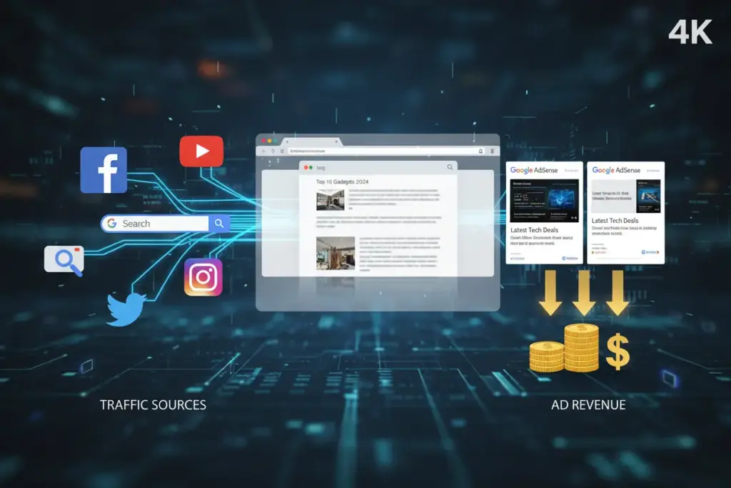 Mecanismo de arbitragem de tráfego AdSense