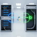 Home 20 Servidores conectados, representando a conexão MySQL entre hospedagem e VPS.