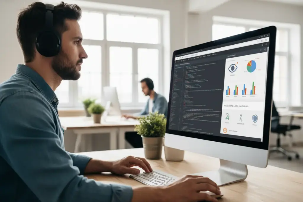 Descubra Como Tornar um Tema WordPress Acessível e Aumente sua Audiência! 1 Infográfico sobre diretrizes WCAG no WordPress