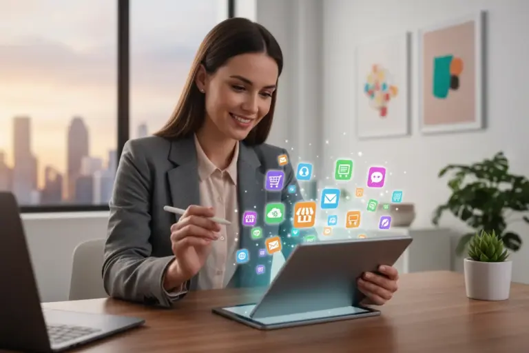 empreendedor escolhendo loja virtual