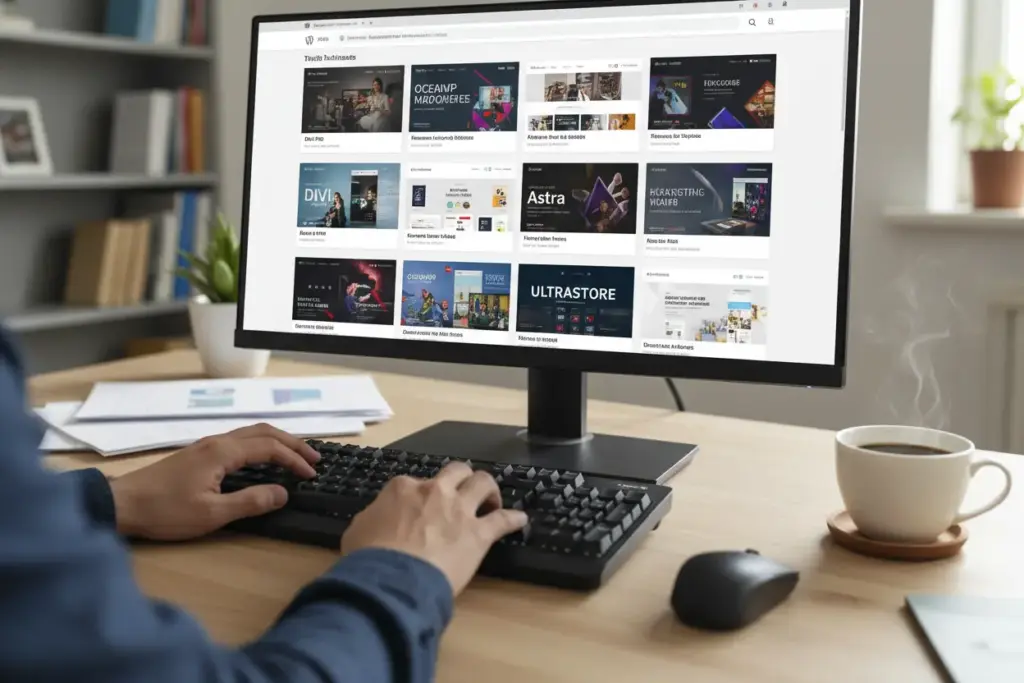 Melhores plataformas para comprar temas WordPress