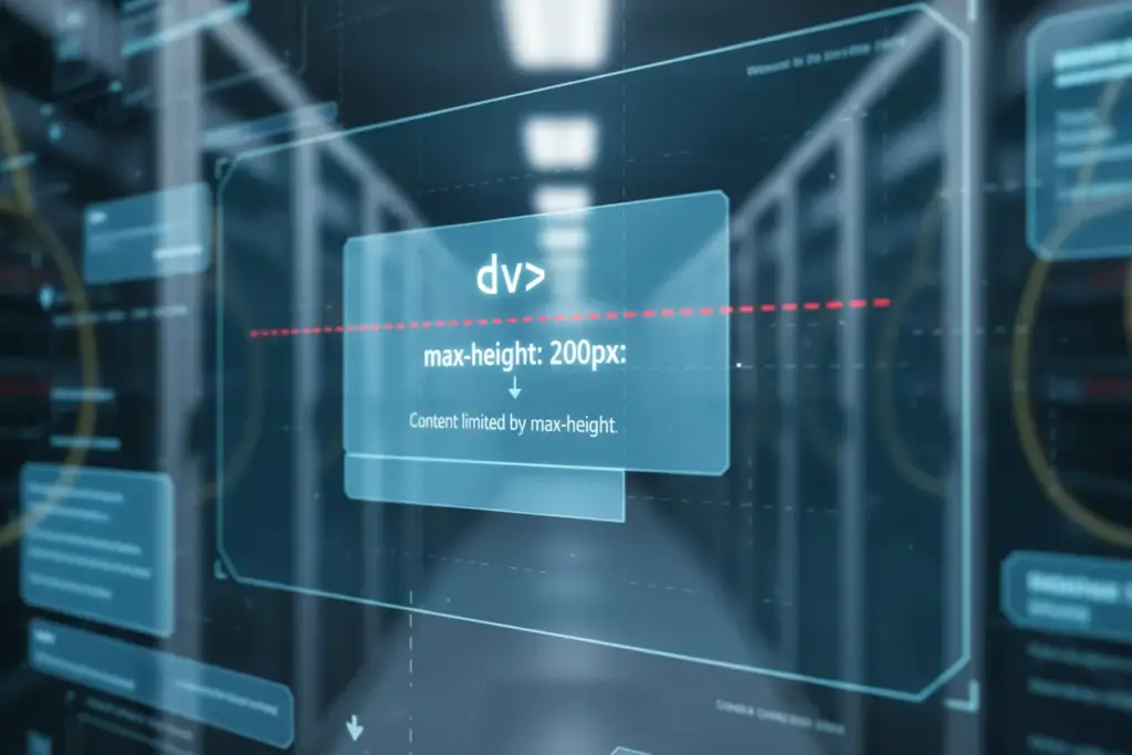 Exemplo prático de uso da propriedade max-height