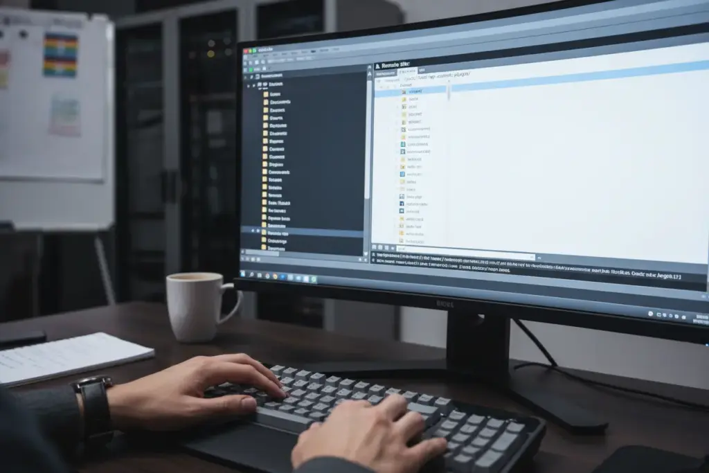 Como Desinstalar um Plugin no WordPress de Vez? Conheça as Principais Técnicas! 2 Removendo pastas de plugins via gerenciador de arquivos FTP
