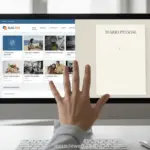 Comparativo visual entre blog e diário online