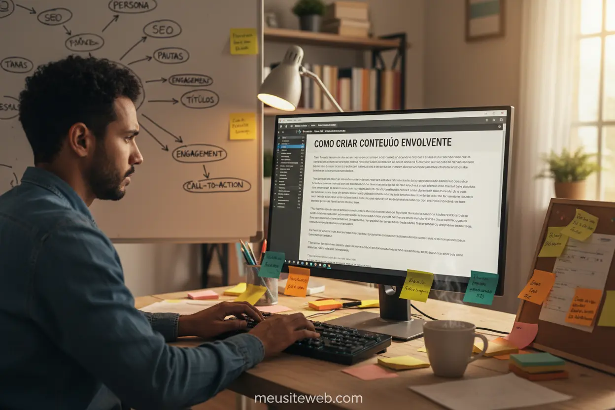 Como criar um blog e monetizar com conteúdo de qualidade e SEO.