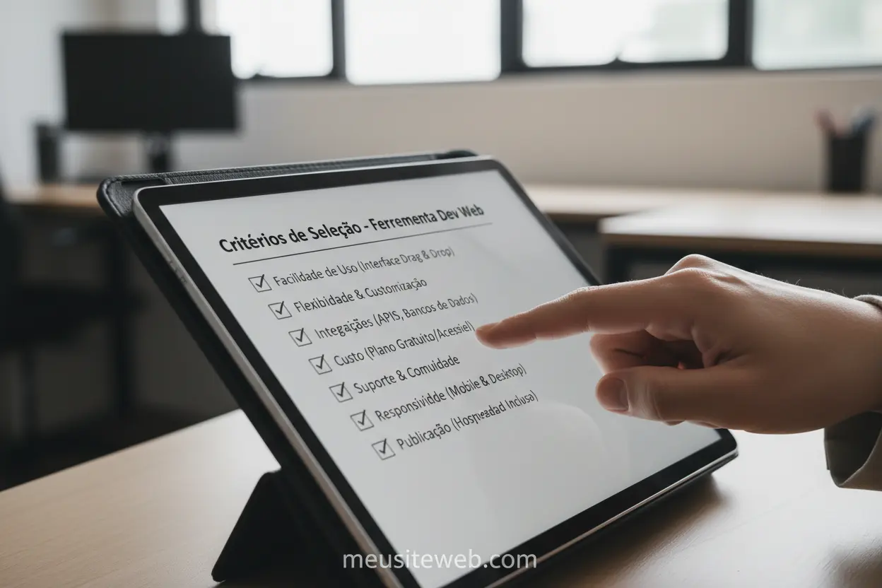 Checklist para escolher ferramenta de landing page