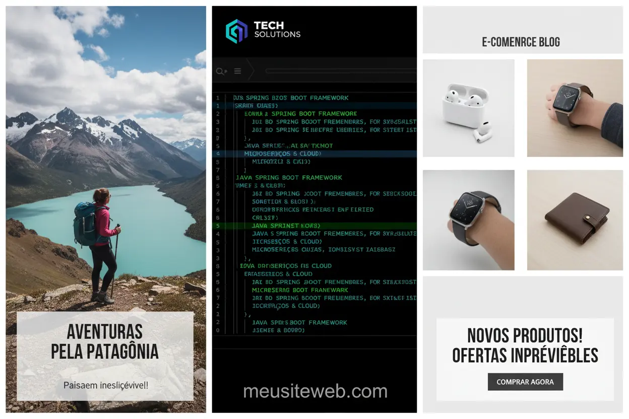 Exemplos de tipos de blogs e suas aplicações