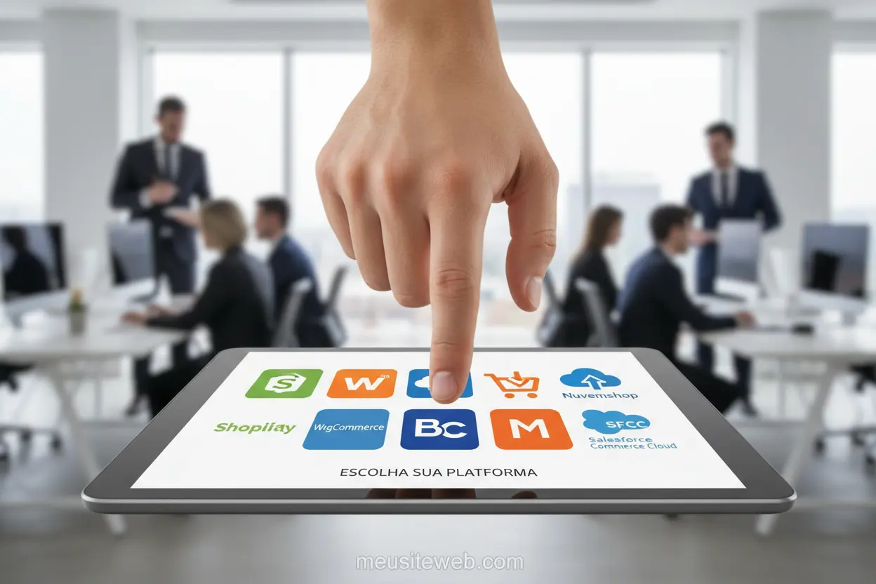 Comparativo de plataformas de e-commerce