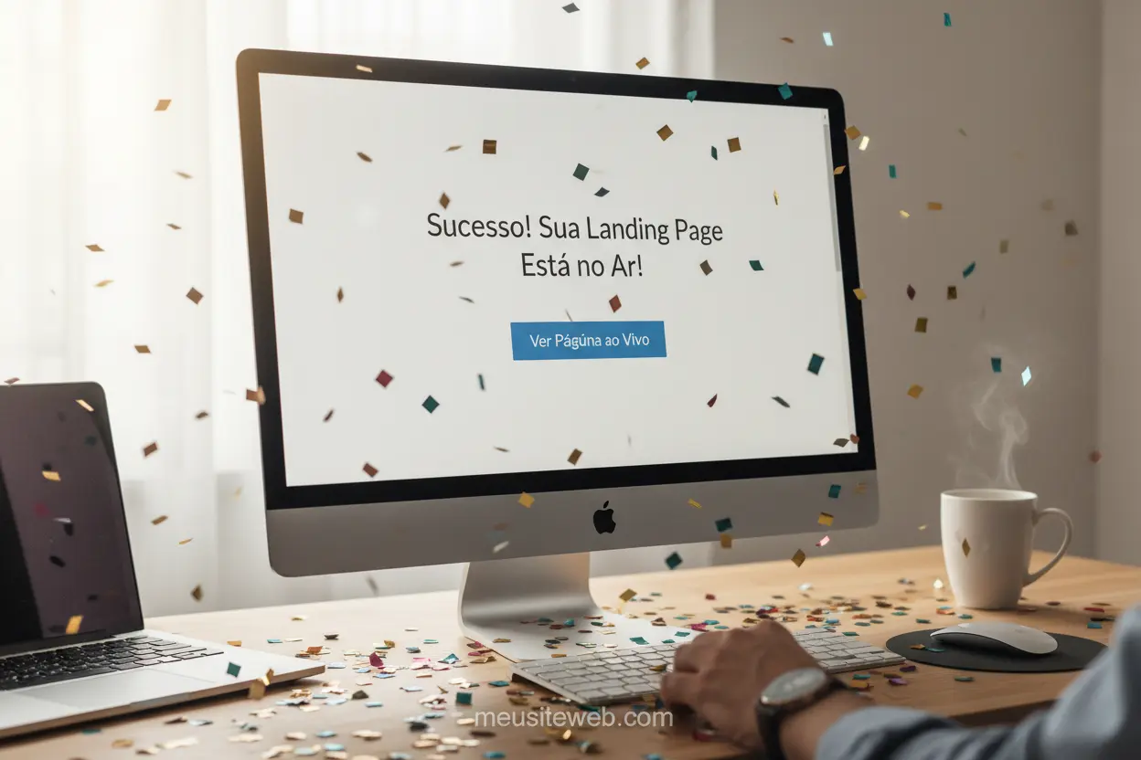como colocar uma landing page no ar