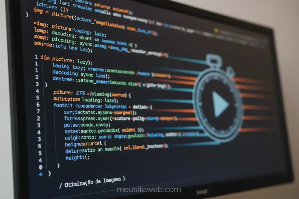 Código CSS para otimização de imagens